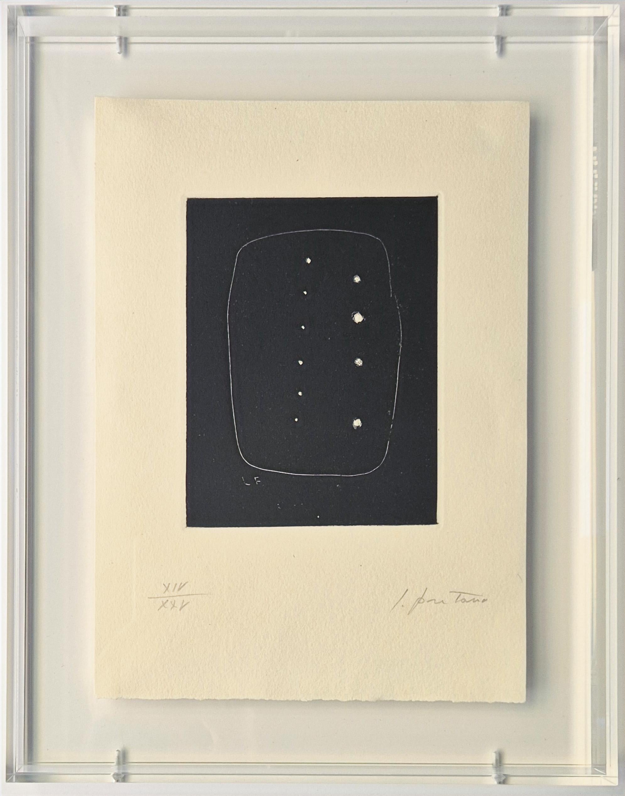 Lucio Fontana - Sans titre de The International Avant-Garde (volume I)
