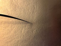 Lucio Fontana Ohne Titel (Gold Concetto Spaziale)