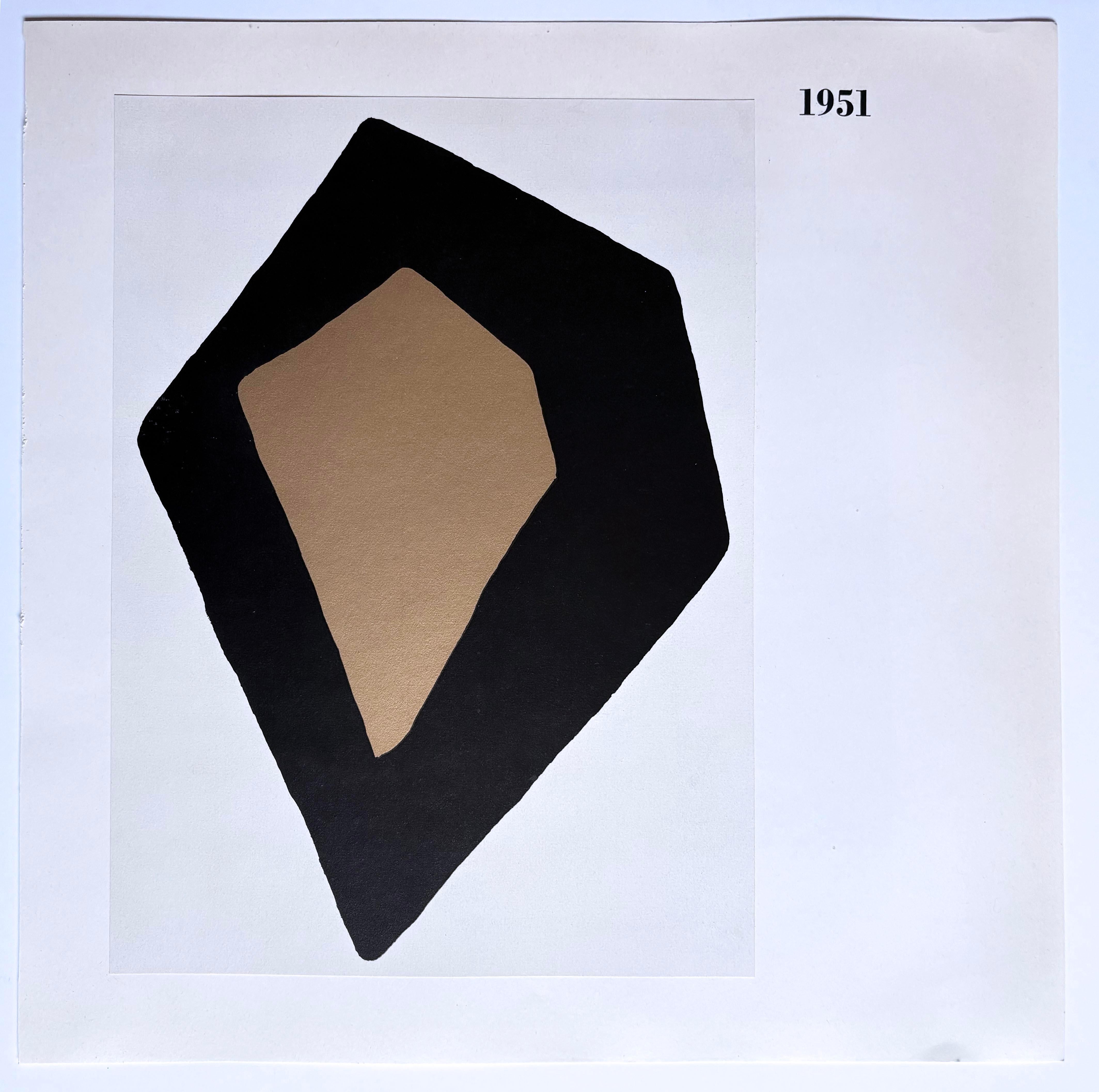Lucio Fontana Conjunto de 4 sin título (Concetto Spaziale) en venta 7