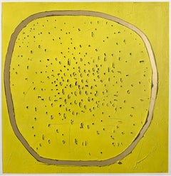 Sin título (Concetto Spaziale Amarillo y Oro)