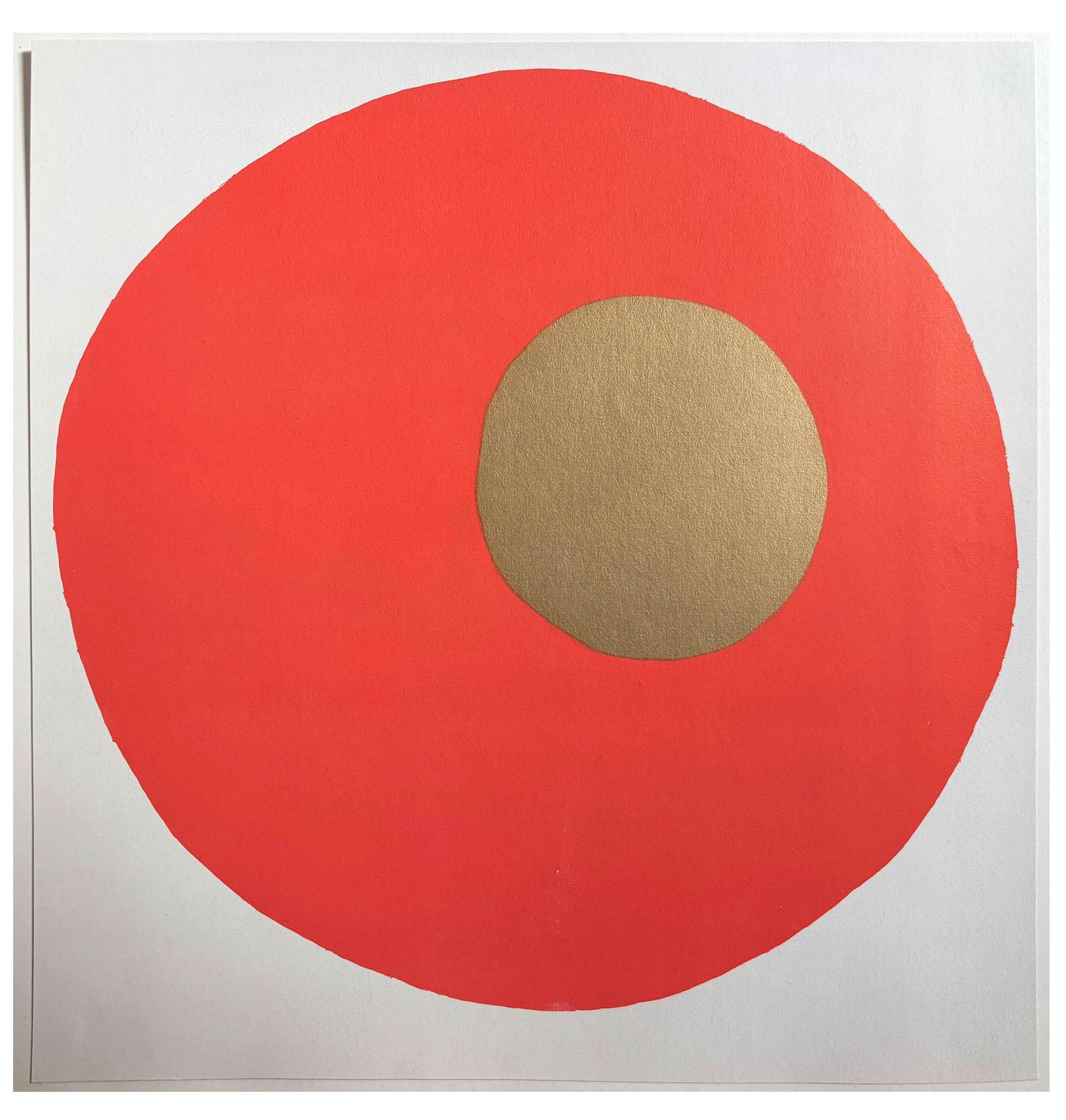 Satz von 4 Farblithographien mit Metallic-Tinten. Eingeklebte Tafeln, die 1962 für eine seltene offizielle Monografie des Künstlers Lucio Fontana angefertigt wurden, die vom famosen Kunstbuchverlag Harry N. Abrams, Inc. noch zu Lebzeiten des