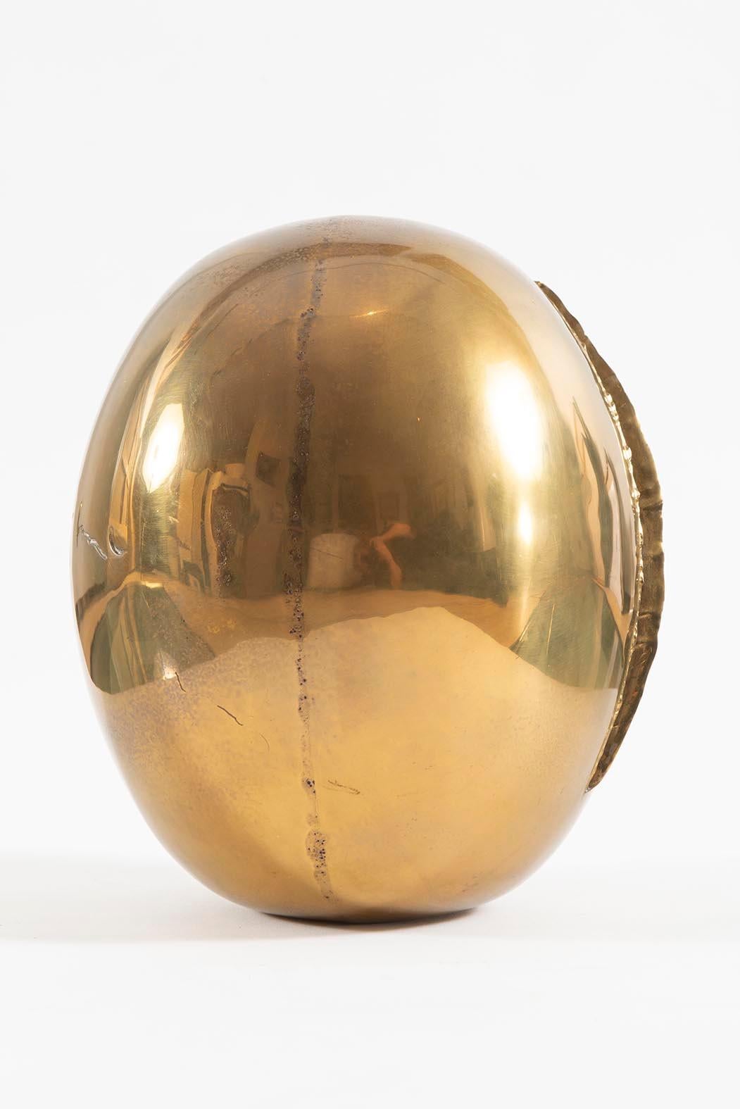 Concetto Spaziale, Fontana, années 1960, Arte Povera, laiton, sculpture, design, Italie 1