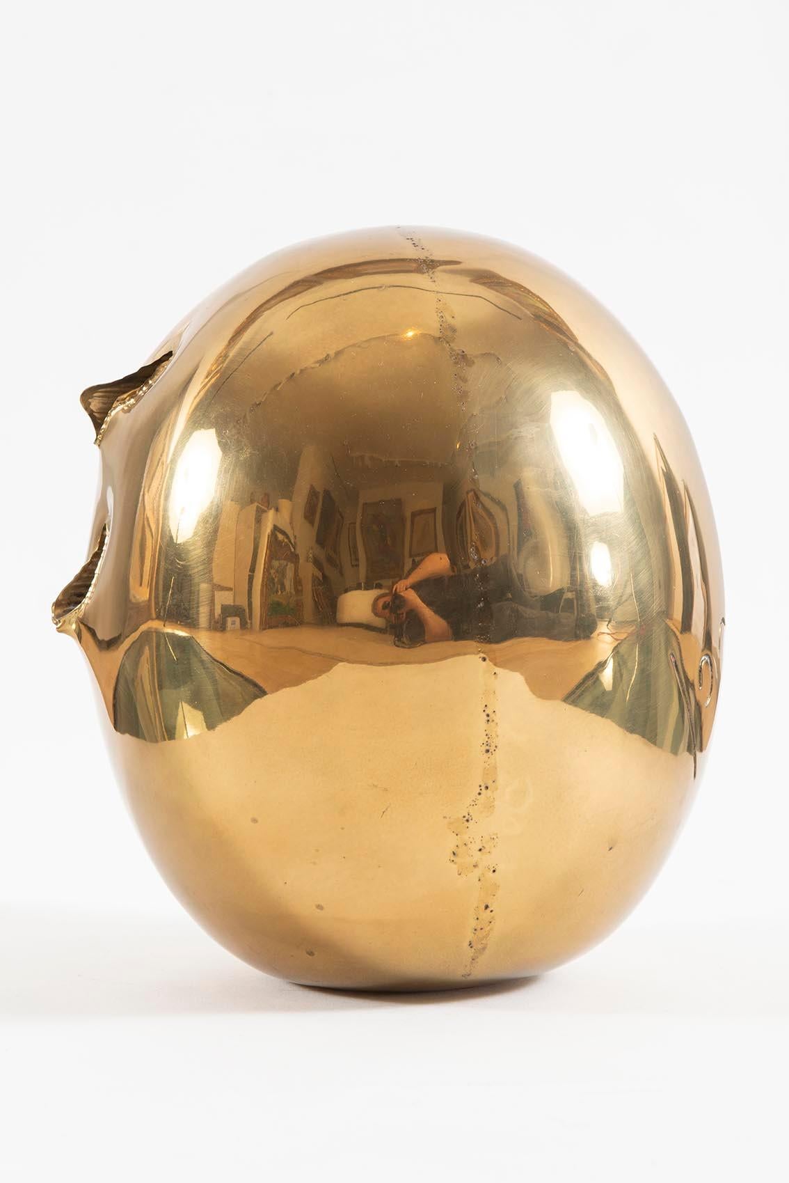 Concetto Spaziale, Fontana, années 1960, Arte Povera, laiton, sculpture, design, Italie 4
