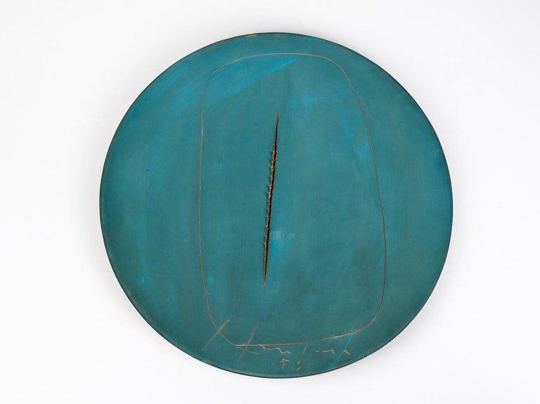 <i>Concetto spaziale</i>, 1959, by Lucio Fontana, offered by Bailly Gallery Geneva-Paris