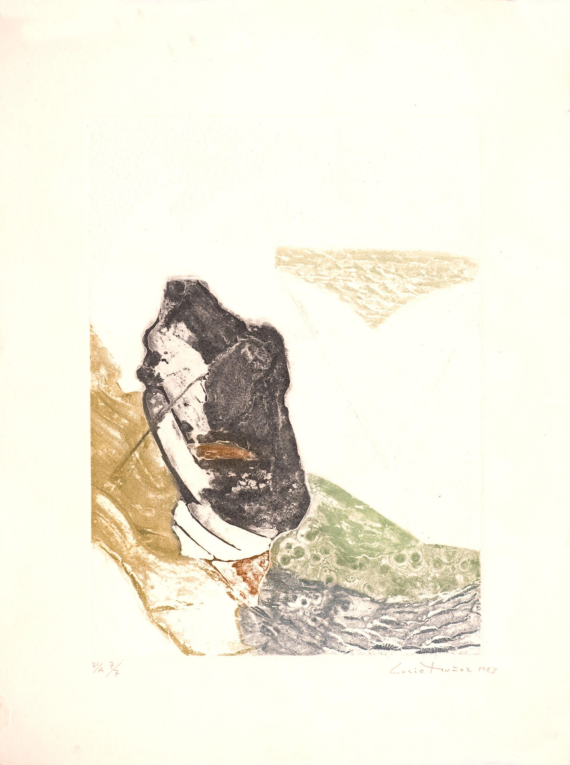 Lucio Muñoz Martinez (Spain, 1929-1998)
'Discurso para navegantes I', 1983
engraving on paper
18.2 x 13 in. (46 x 33 cm.)
ID: MUÑ1114-011-007
Hand-signed by author