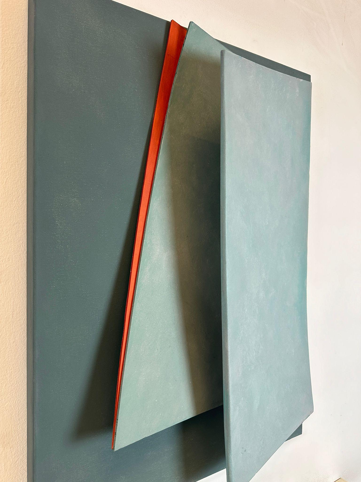 Città Surrogat 2019 (Grau), Abstract Painting, von Lucio Perna