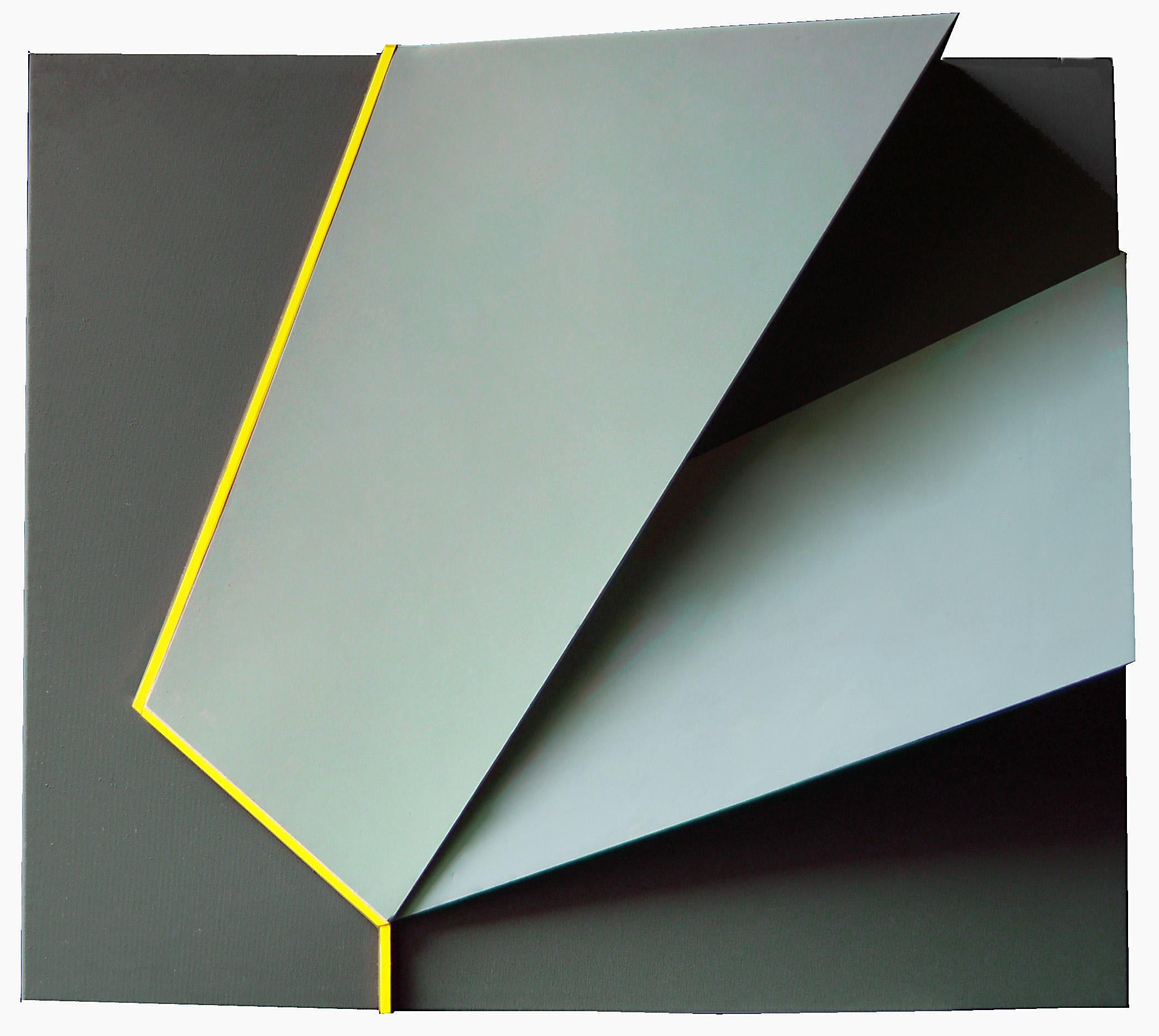 In over twenty years of activity he has developed a language that, starting from an emblematic figurality, arrives at the current symbolic research begun at the end of the 1980s.

In his works we can read a liberating gesture that tears and creates.
