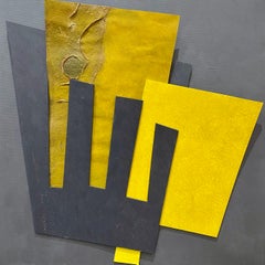 "Interazioni", carton sur toile, abstrait, peinture originale