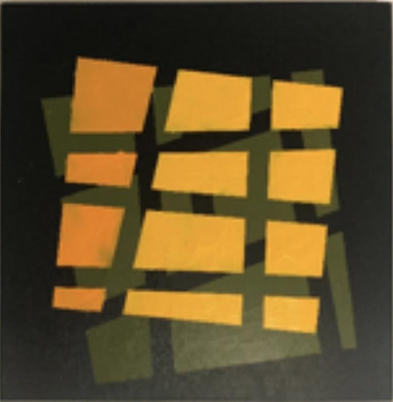 Lucio Pozzi Abstract Painting - Crossed Matters