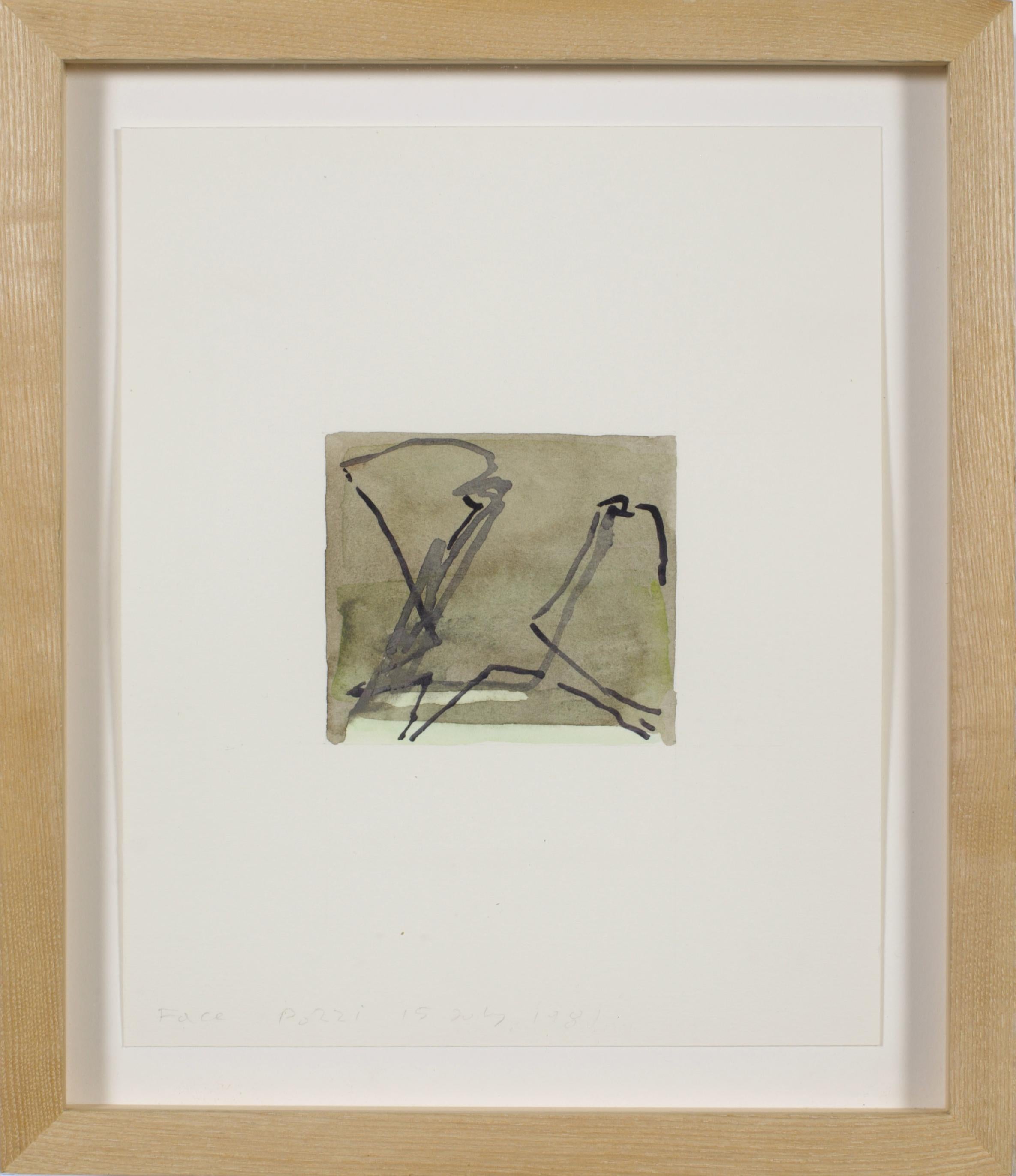 Abstract Painting di Lucio Pozzi - Il viso