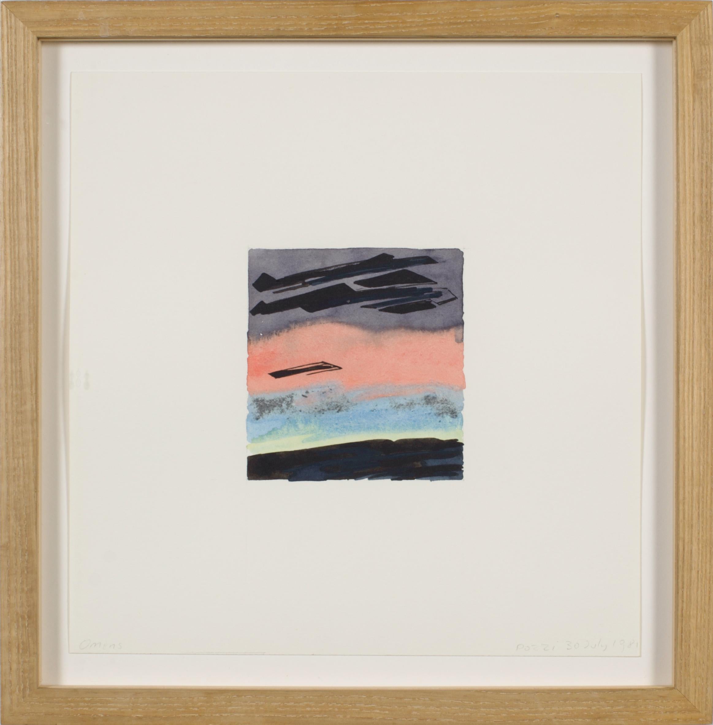 Abstract Painting di Lucio Pozzi - Presagi