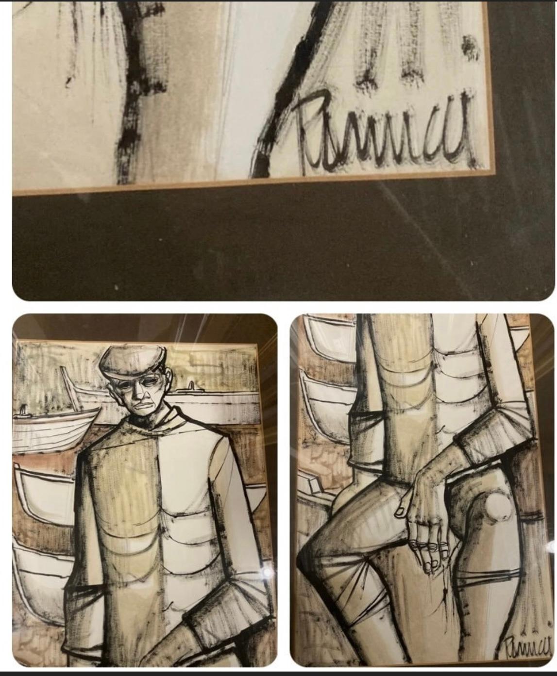 Lucio Ranucci Original Mixed Media On Paper 