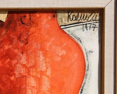 I portatori d'acqua, pittura ad olio surrealista di Lucio Ranucci