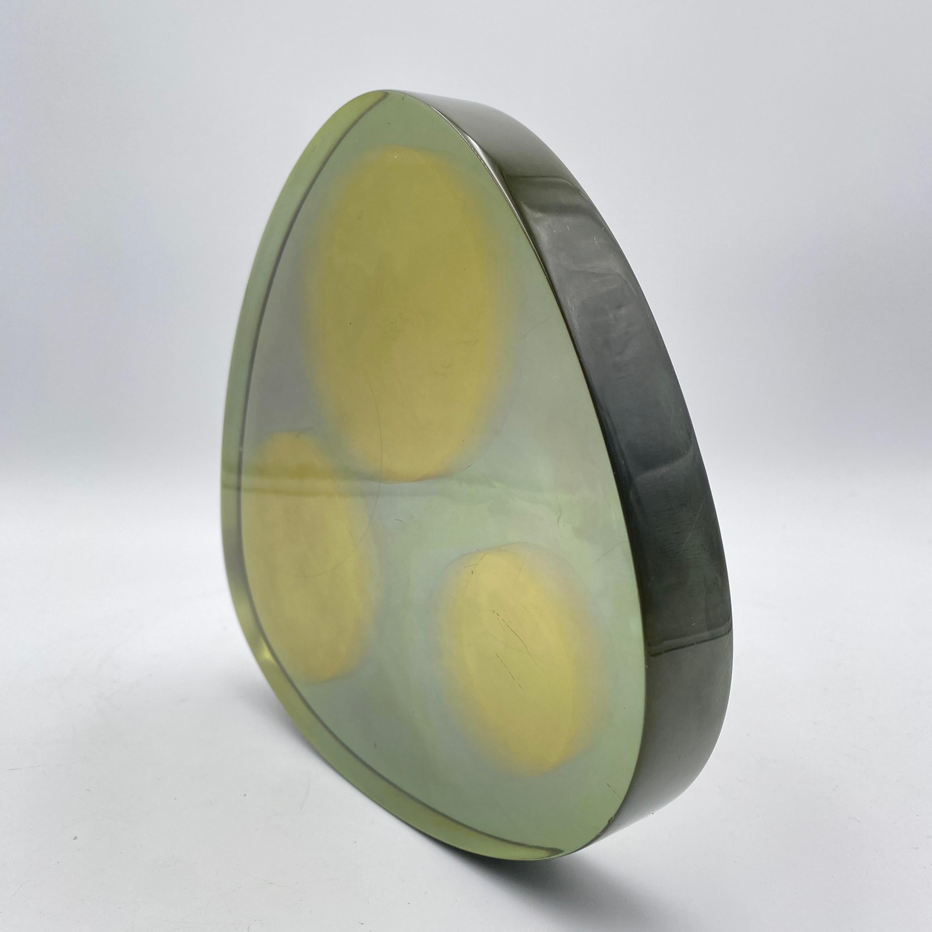Post-Modern Lucite Abstract Art Sculpture 20th Century For Sale