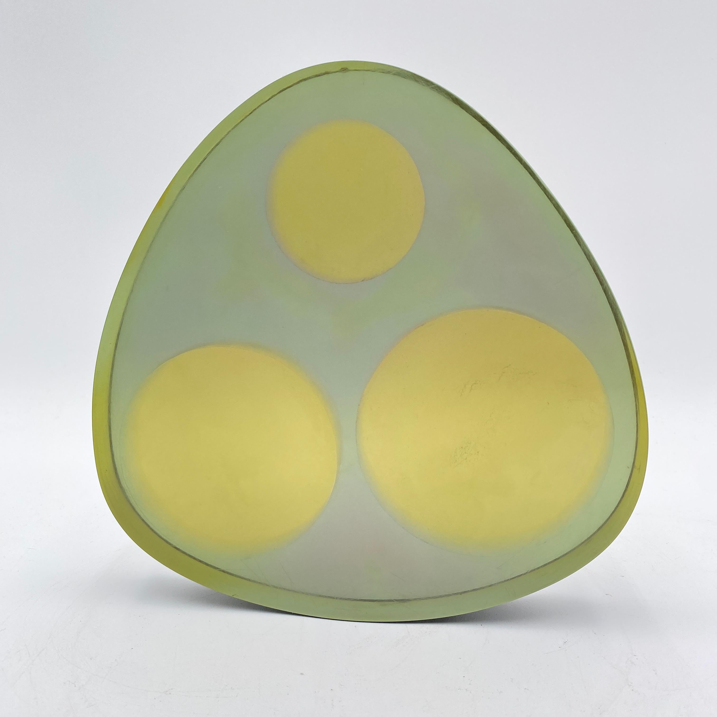 Lucite Abstract Art Sculpture 20th Century For Sale 1