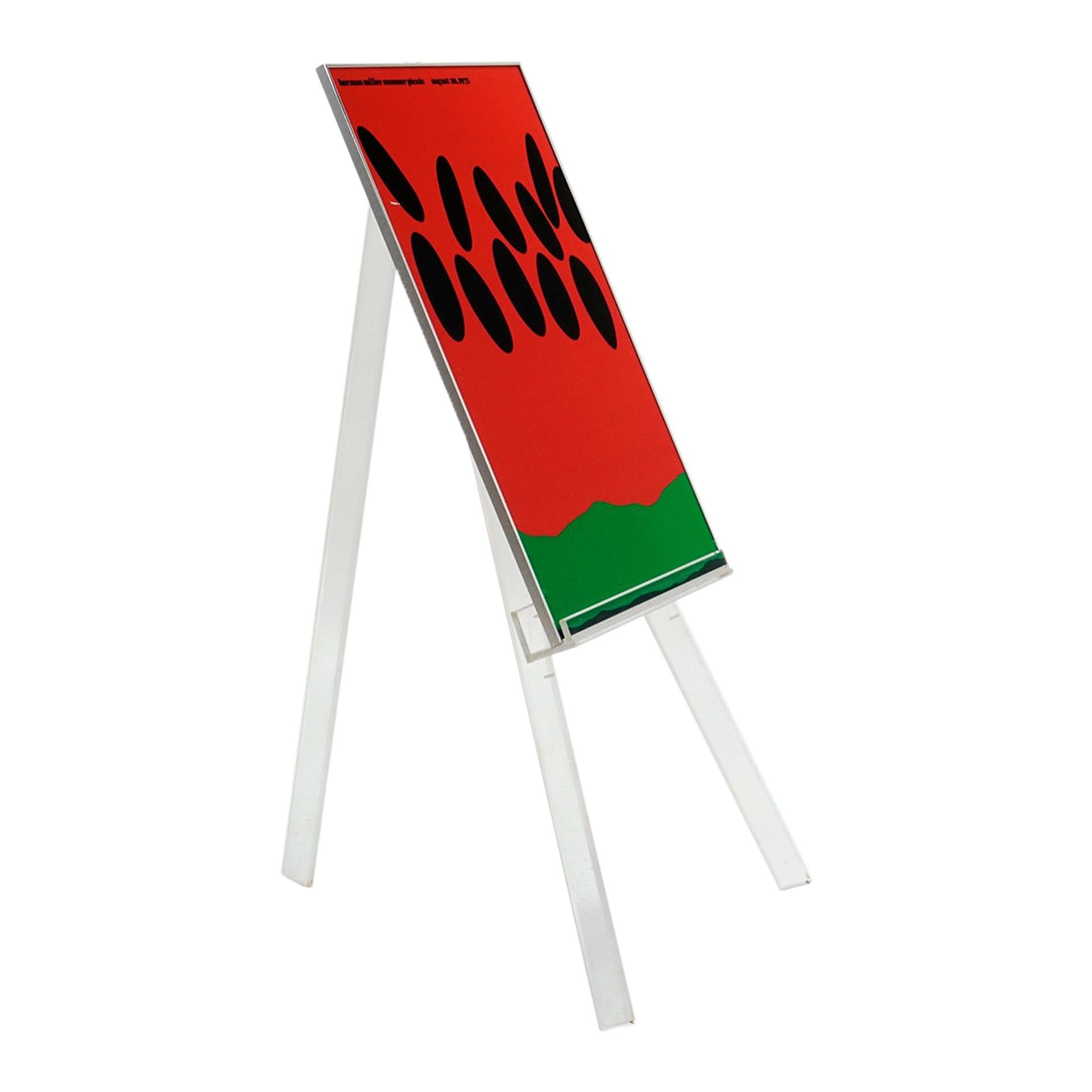 Lucite / Acrylic Easel Stand at 1stDibs