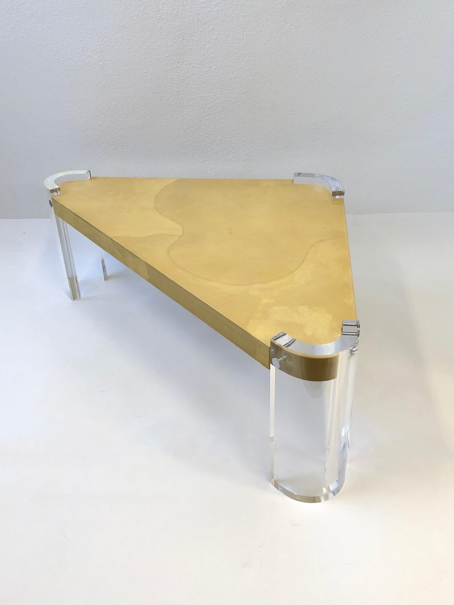 triangular shaped end tables