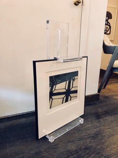 Lucite Art/ Photography Display Easel, Tabletop