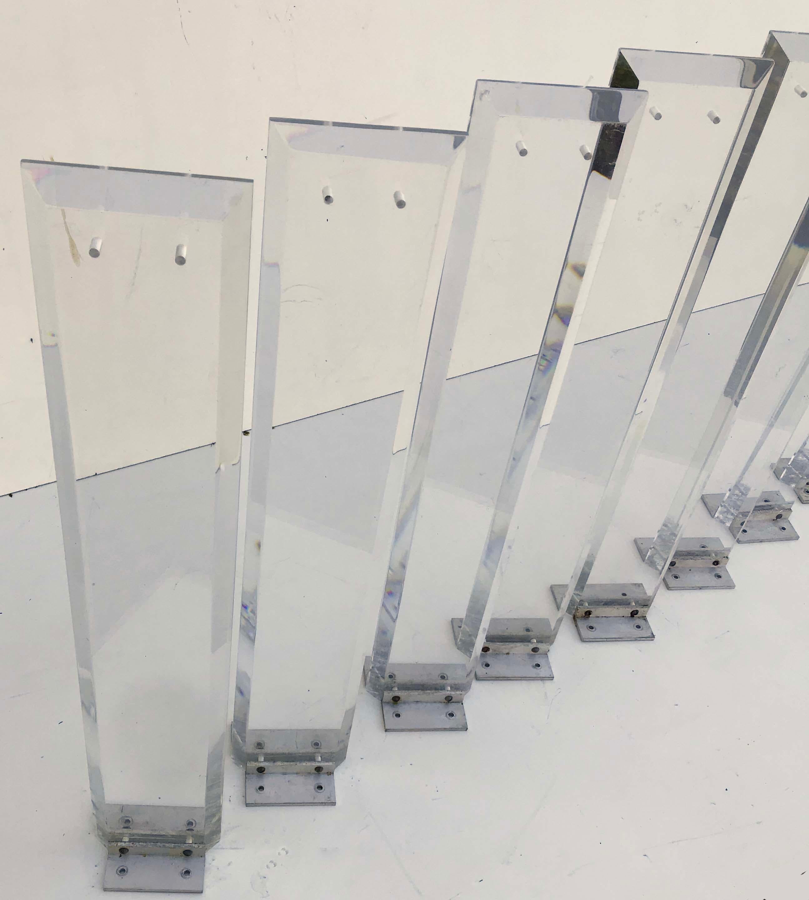 lucite balusters