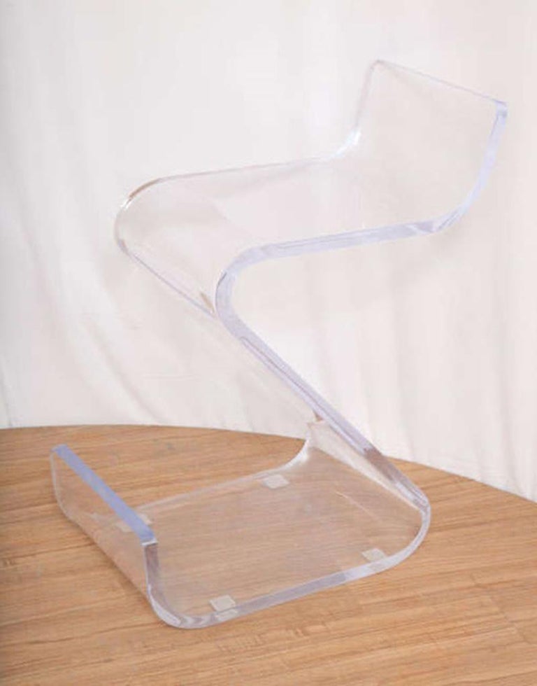 Lucite Barstool by Gary Gutterman For Sale at 1stDibs