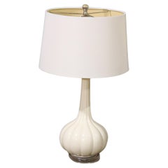 Lucite Base Table Lamp