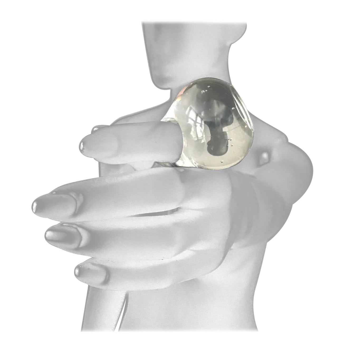 ANILLO DE LUCITA - Vintage