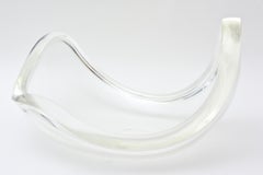 Lucite Biomorphic Monumental Bowl and Centerpiece Vintage