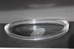 Ciotola in lucite di Astrolite Products per la Ritts Company, Los Angeles, CA