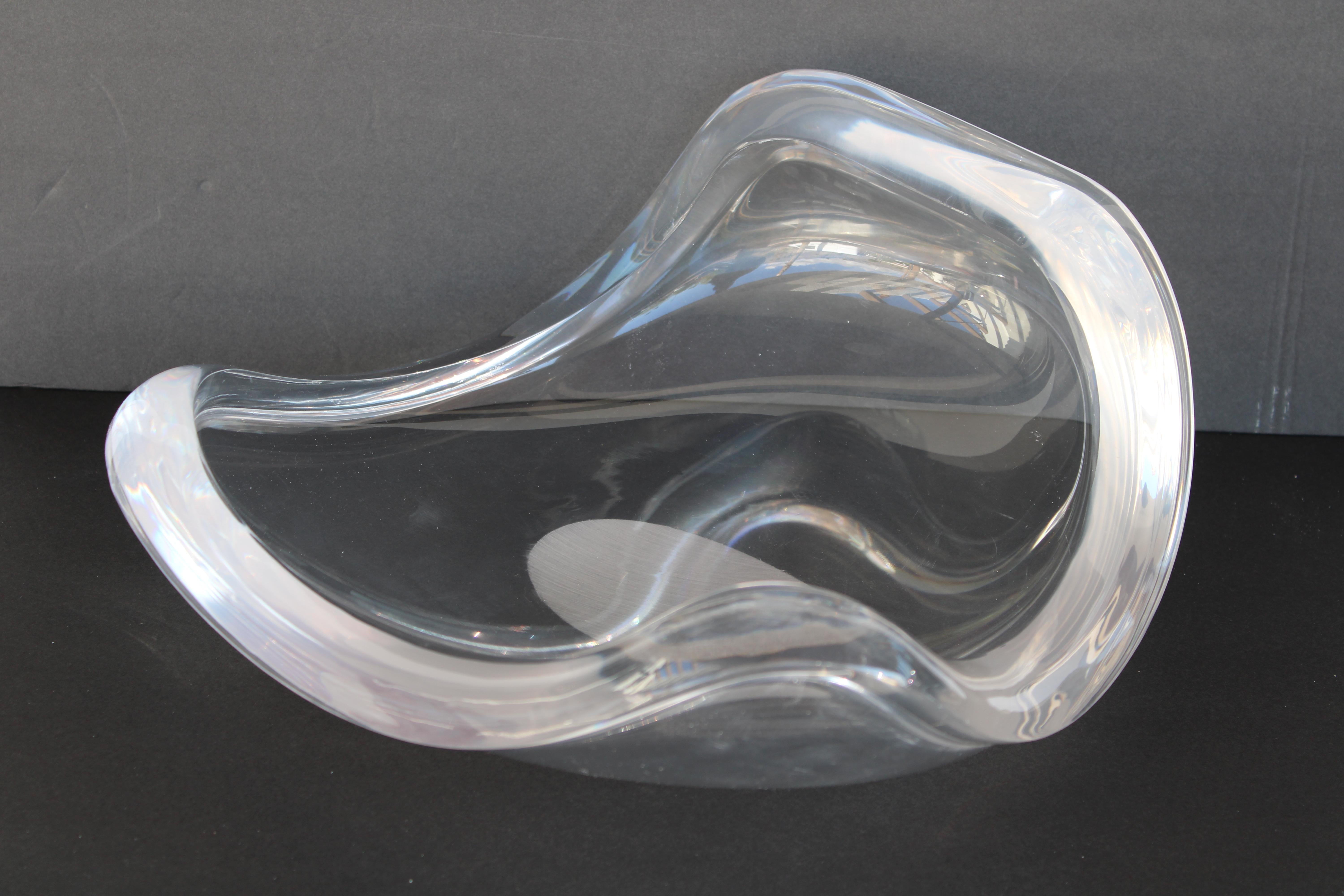 American Lucite Bowl by Astrolite Products for the Ritts Company, Los Angeles, CA For Sale