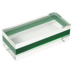 Caja de Lucite de Alessandro Albrizzi, Italia, c. 1970