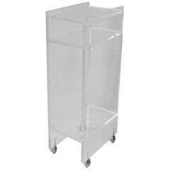 Lucite Cart