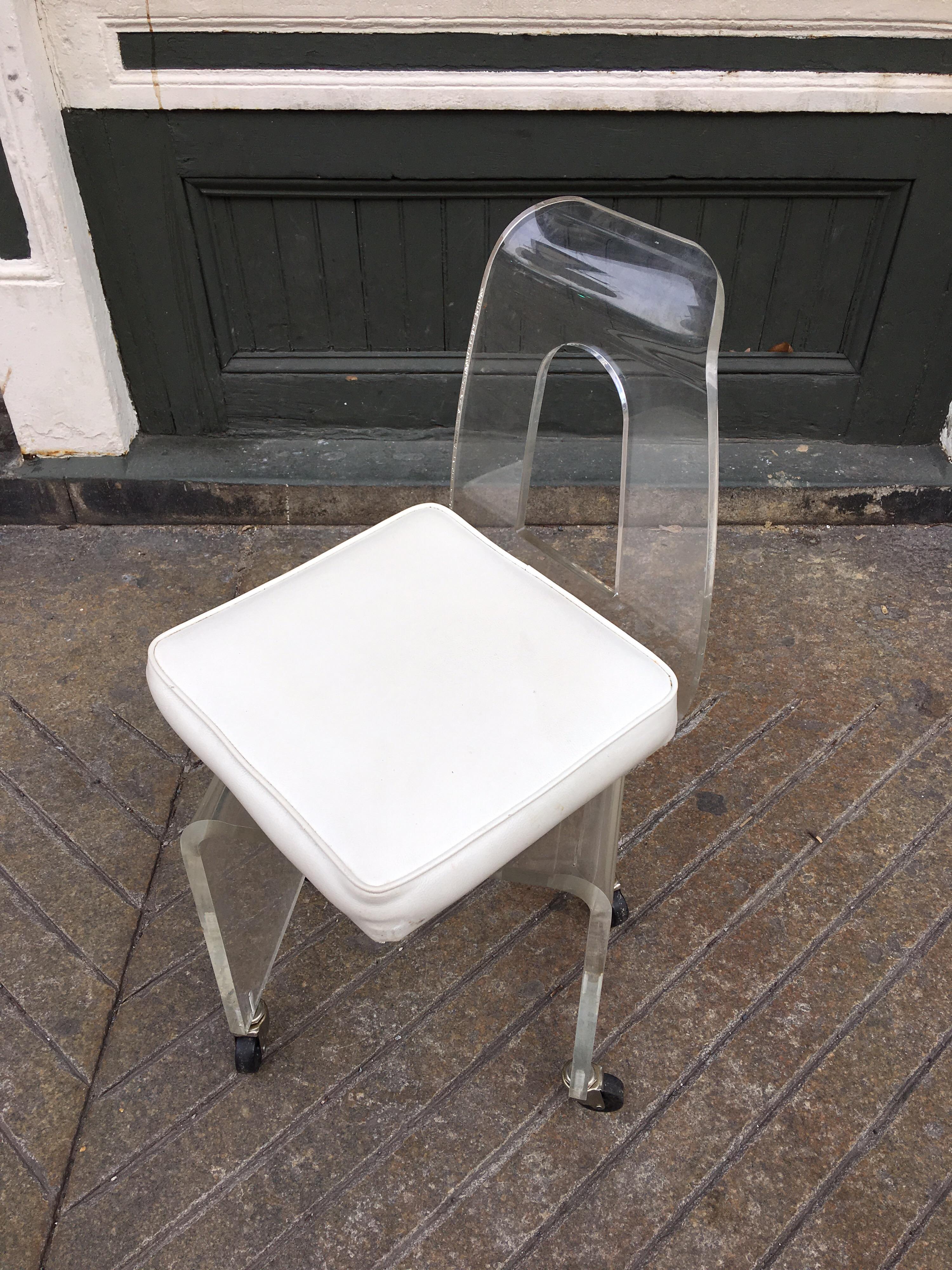 American Lucite Chair