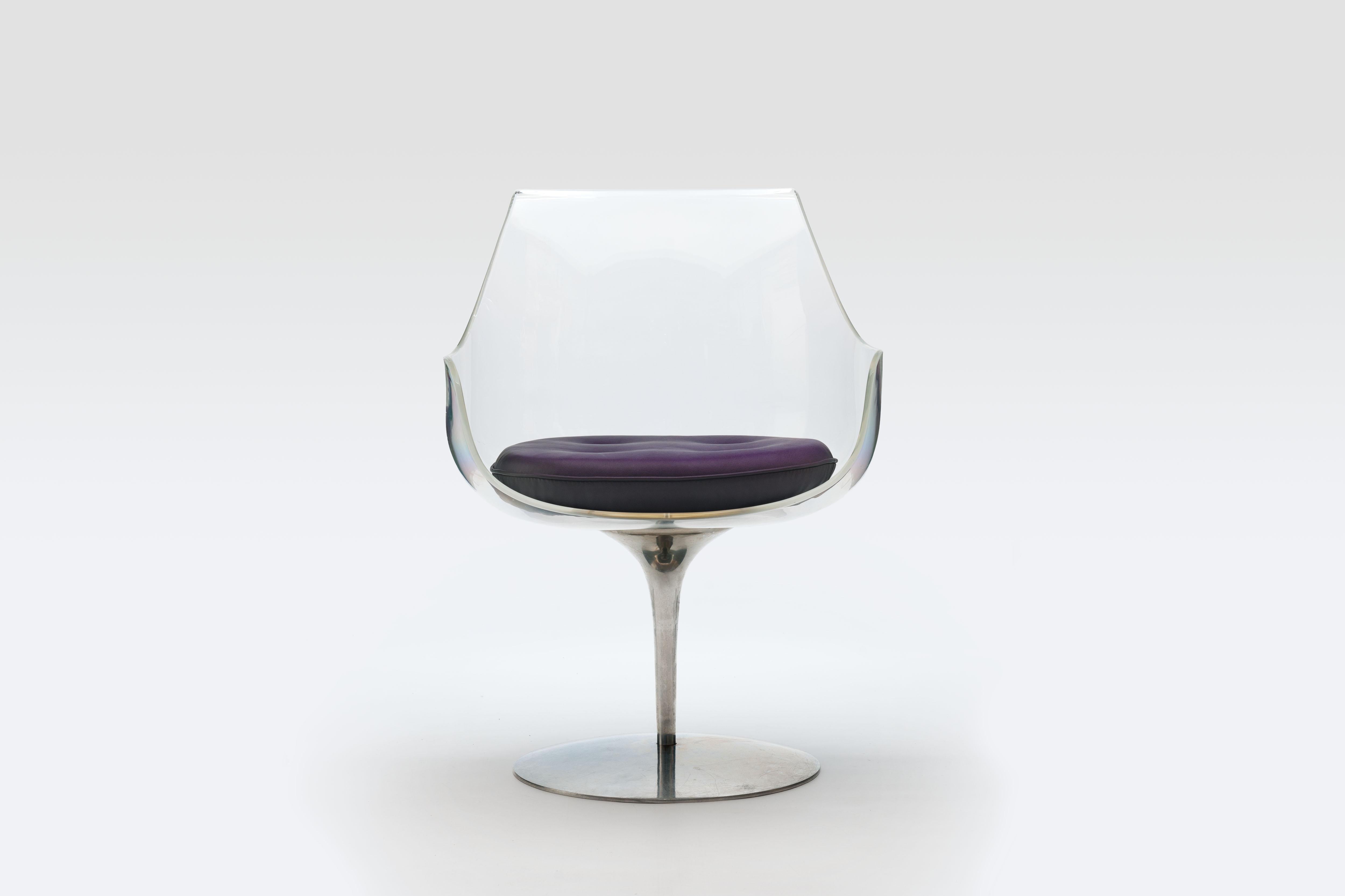 Lucite 'Champagne' Chair by Estelle & Erwin Laverne 5