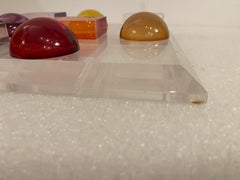 Lucite Checker Set