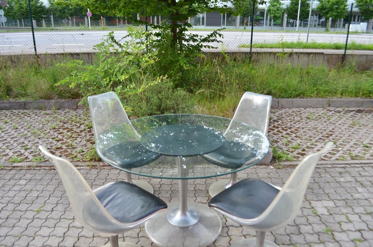 Chromcraft dining table and chairs store