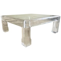 Lucite Cocktail Table by Merritt-Emanuel Ltd