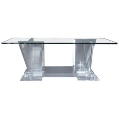 Lucite Cocktail Table