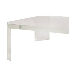 Lucite Coffee Table by Charles Hollis Jones