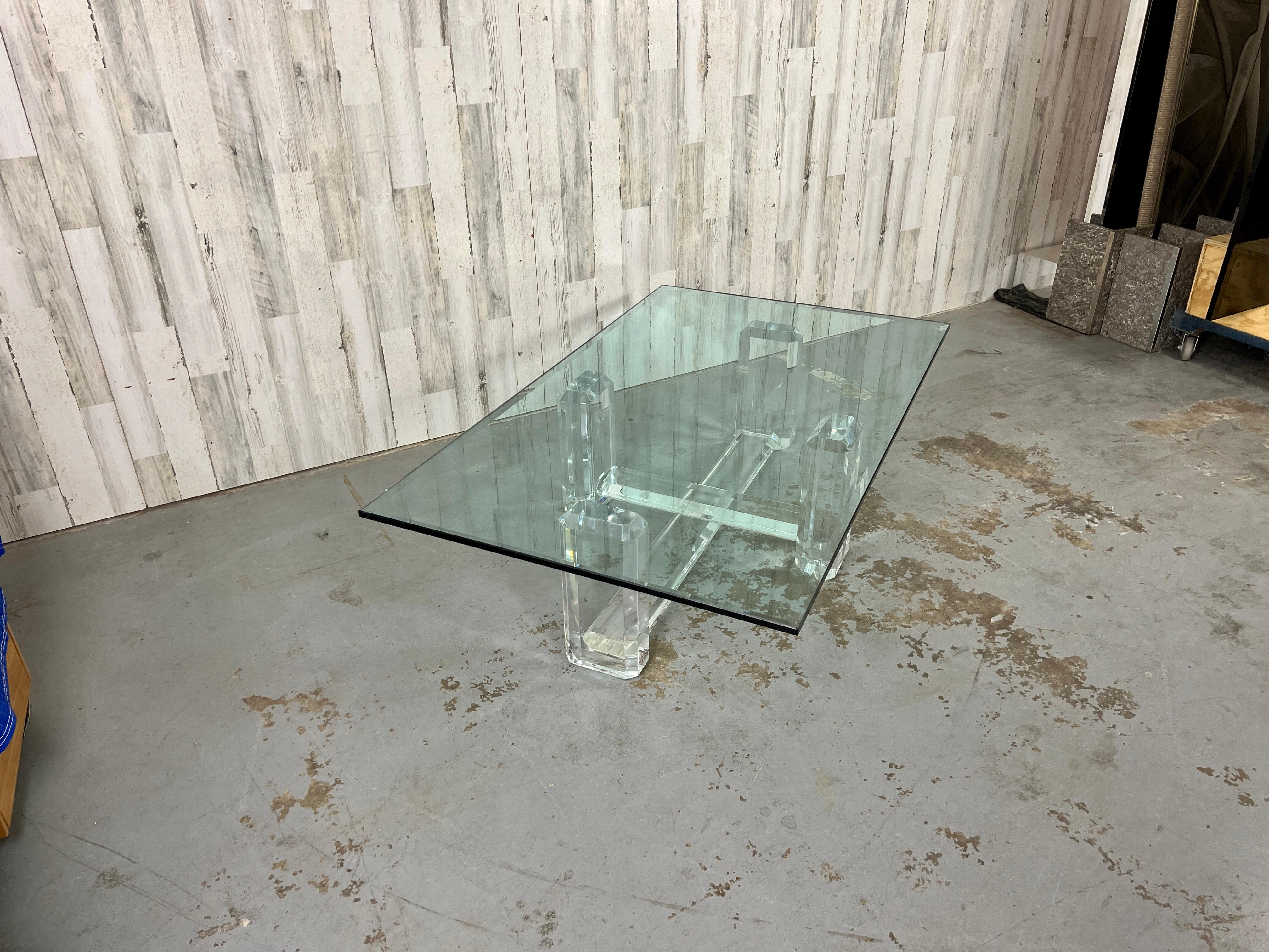 Lucite Coffee Table For Sale 6