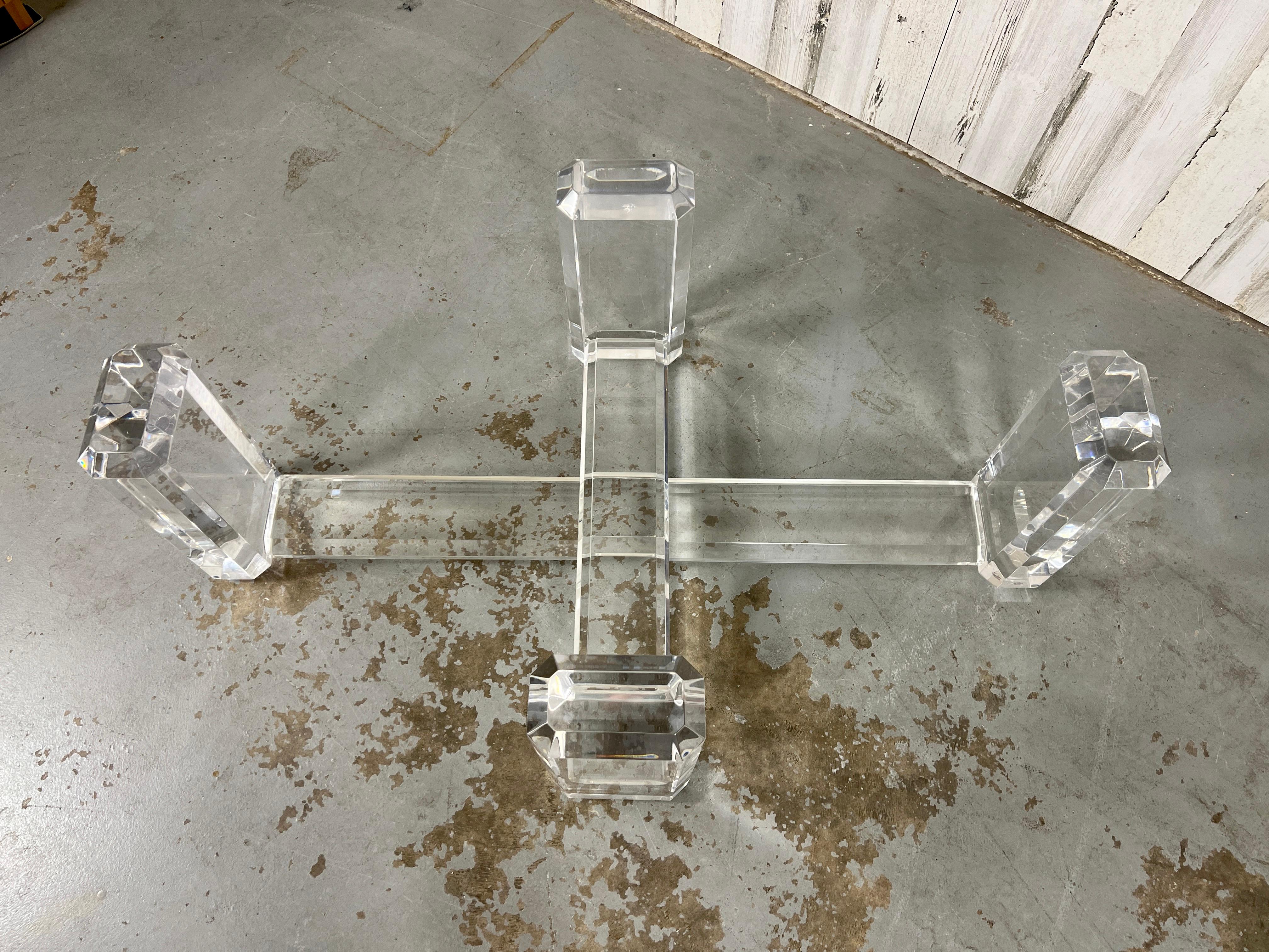 Lucite Coffee Table For Sale 8