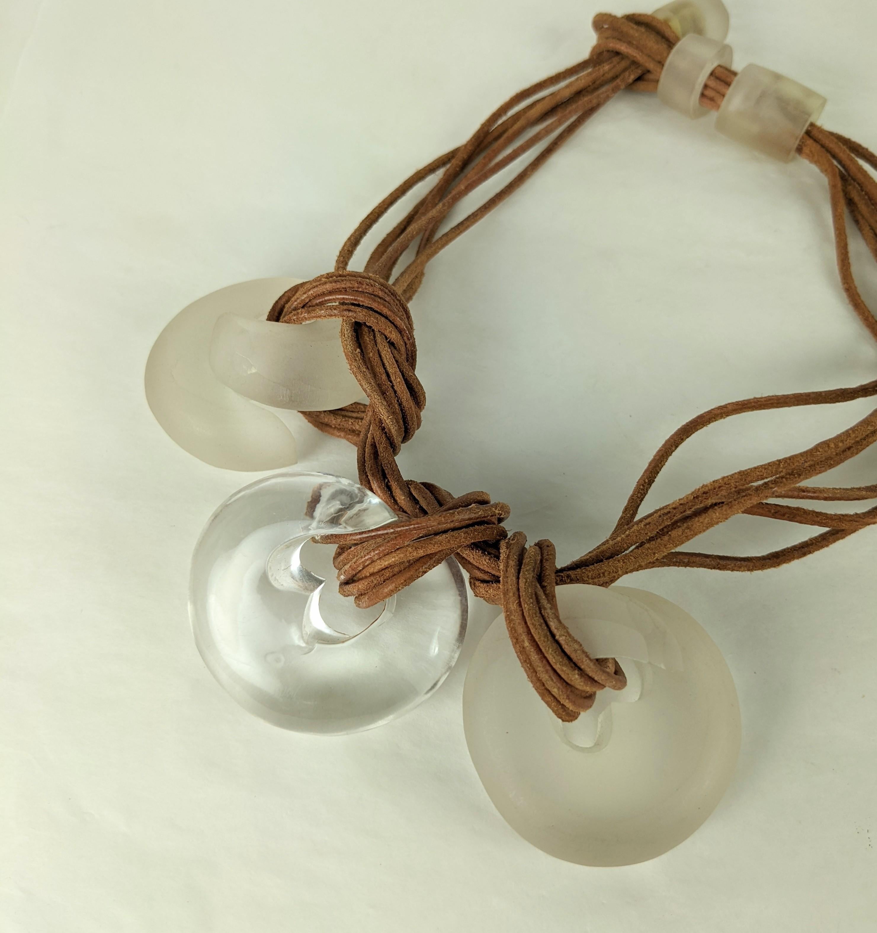 rawhide necklace