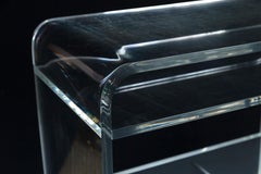 Designer Vintage Lucite Console
