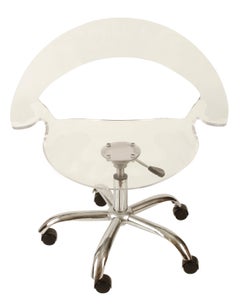 Lucite Desk Chair