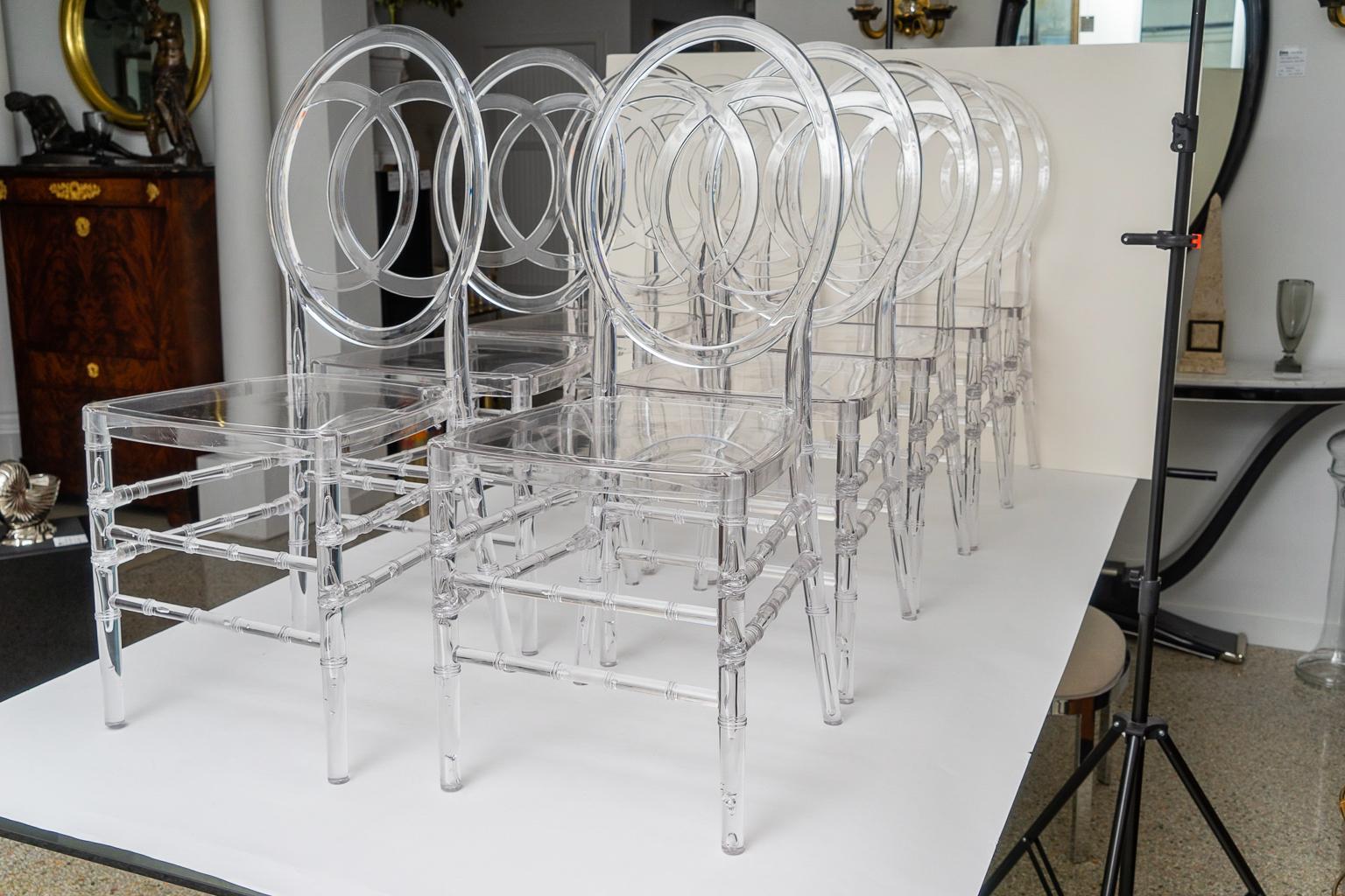 Lucite Dining Chairs 9