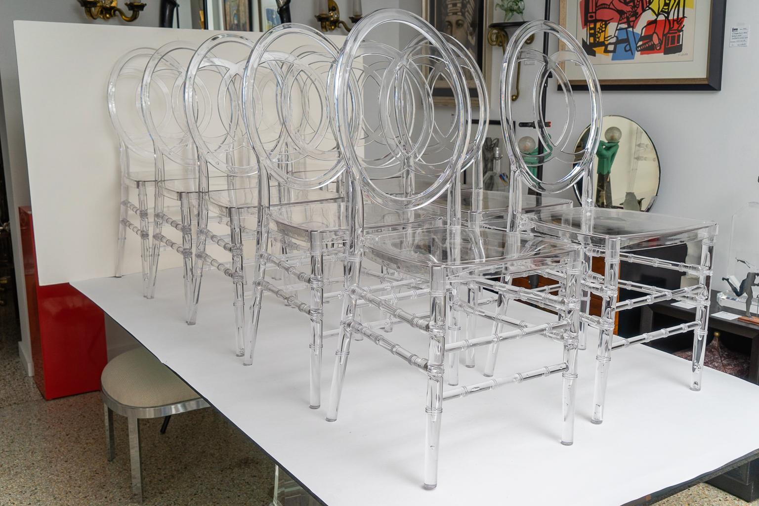 Lucite Dining Chairs 10