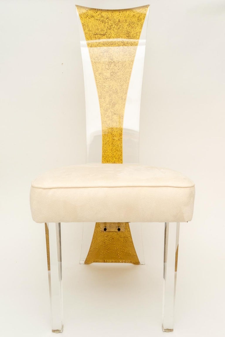Lucite Dining Chairs at 1stDibs