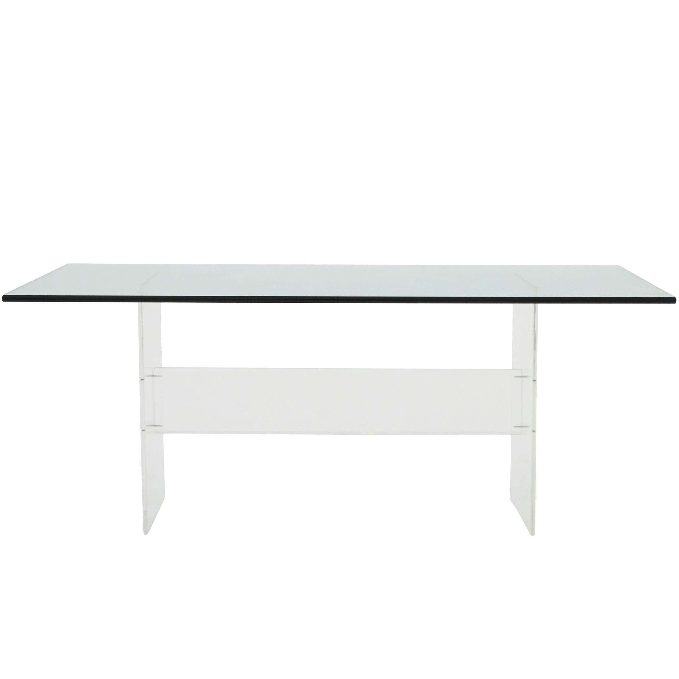 Lucite Dining Table