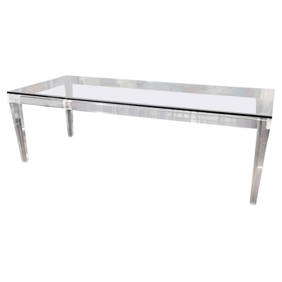 Lucite Dining Table For Sale