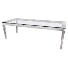 Lucite Dining Table