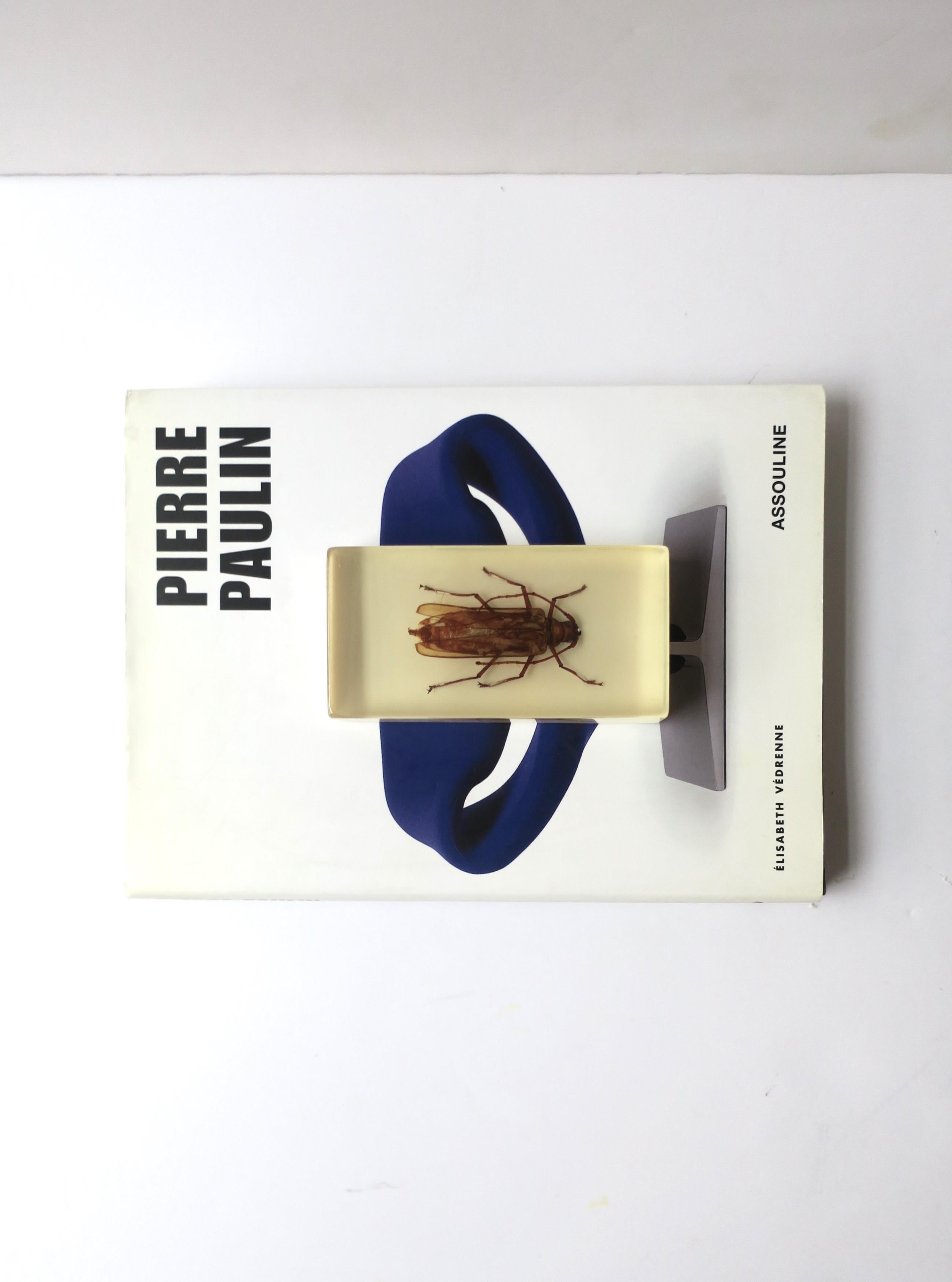 Lucite ummantelt Insekt Bug Dekoratives Objekt oder Briefbeschwerer (Harz) im Angebot